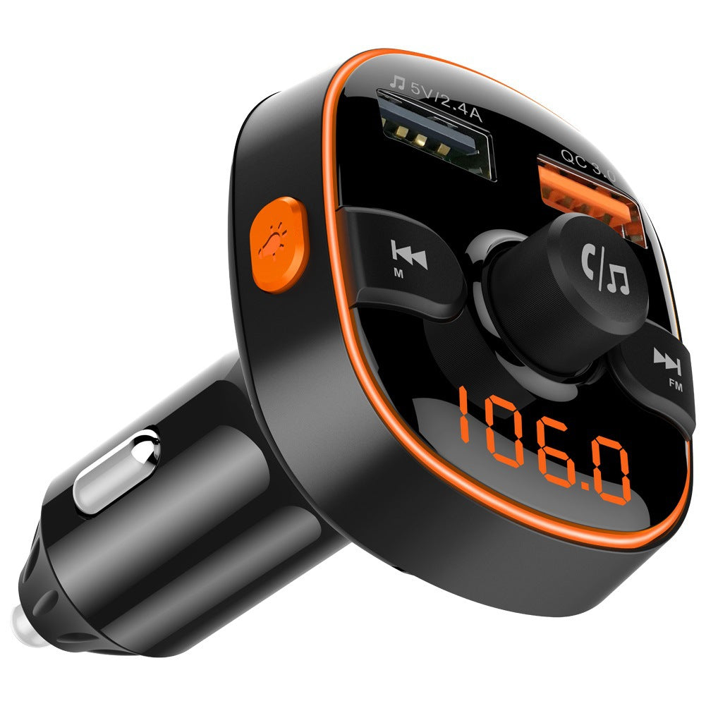 مشغل MP3 للسيارة بتقنية البلوتوث جهاز إرسال FM للسيارة