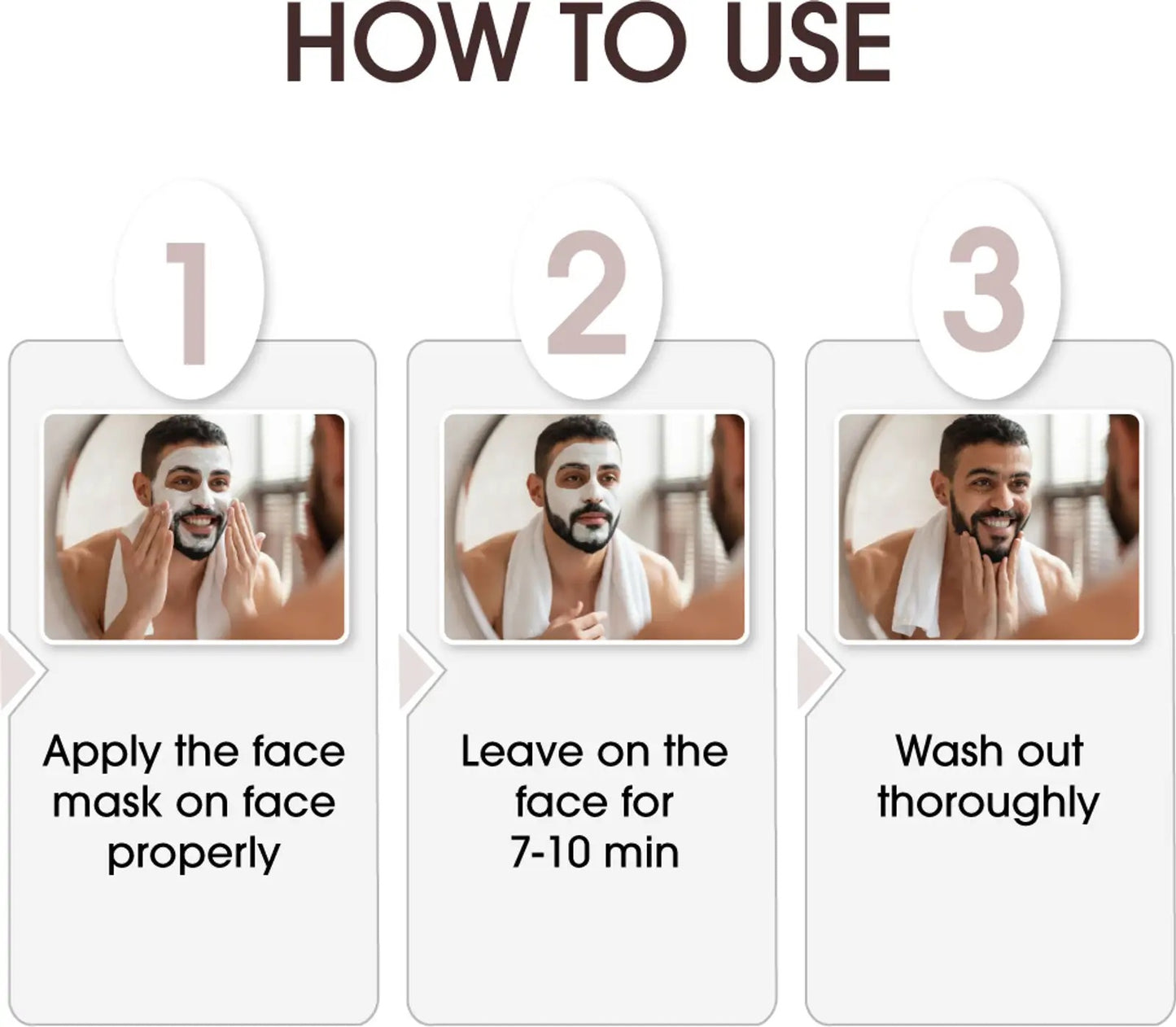 Niconi Men Enzyme De Tan Pack For Face And Body Best Quality Skincare Solution - 300g