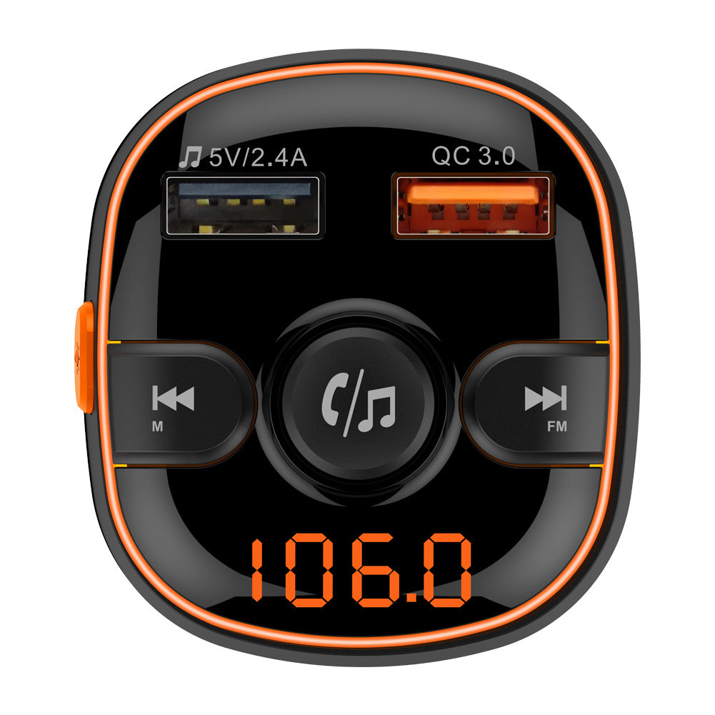 مشغل MP3 للسيارة بتقنية البلوتوث جهاز إرسال FM للسيارة