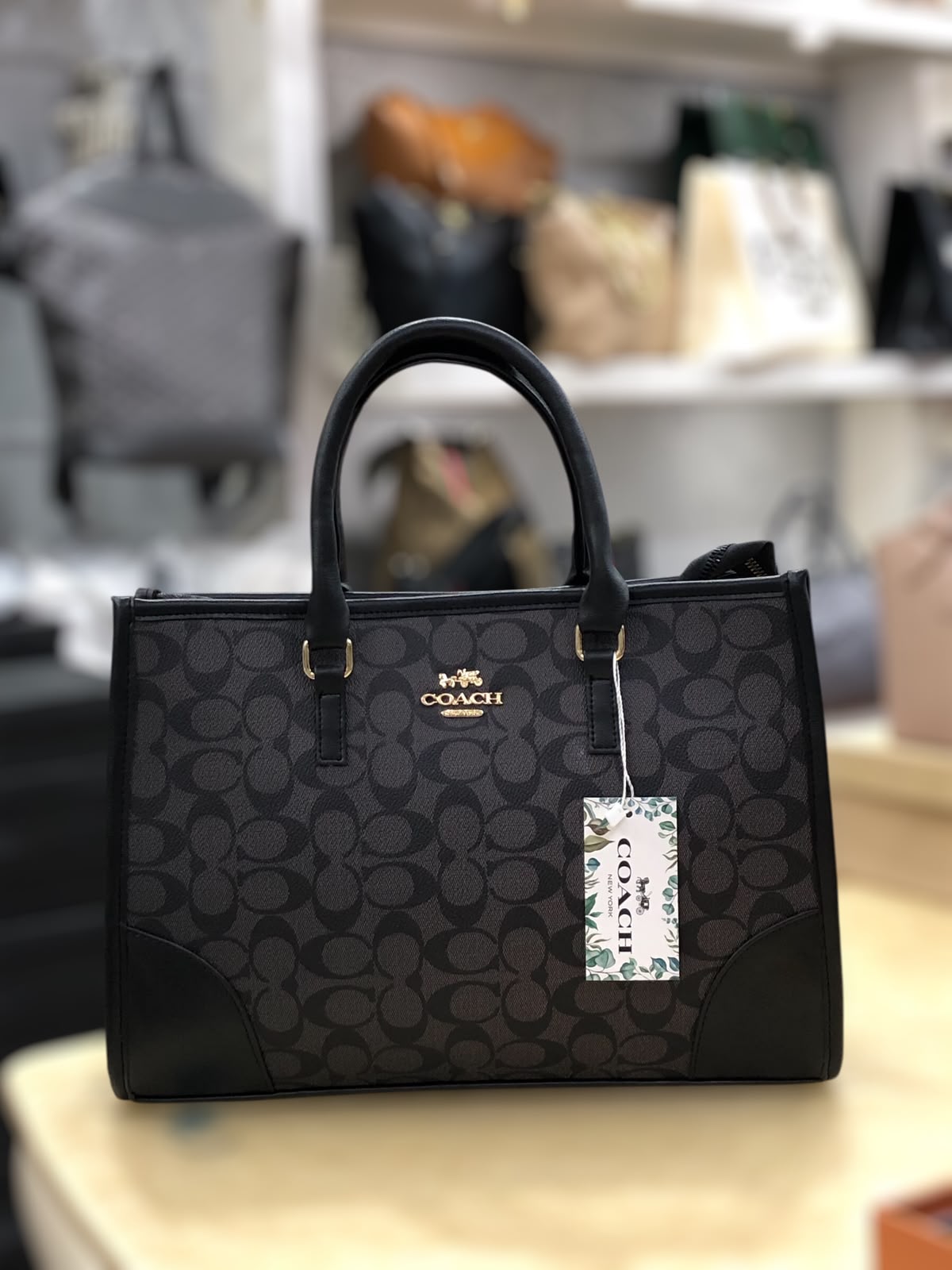 Luxury Leather Tote Bag