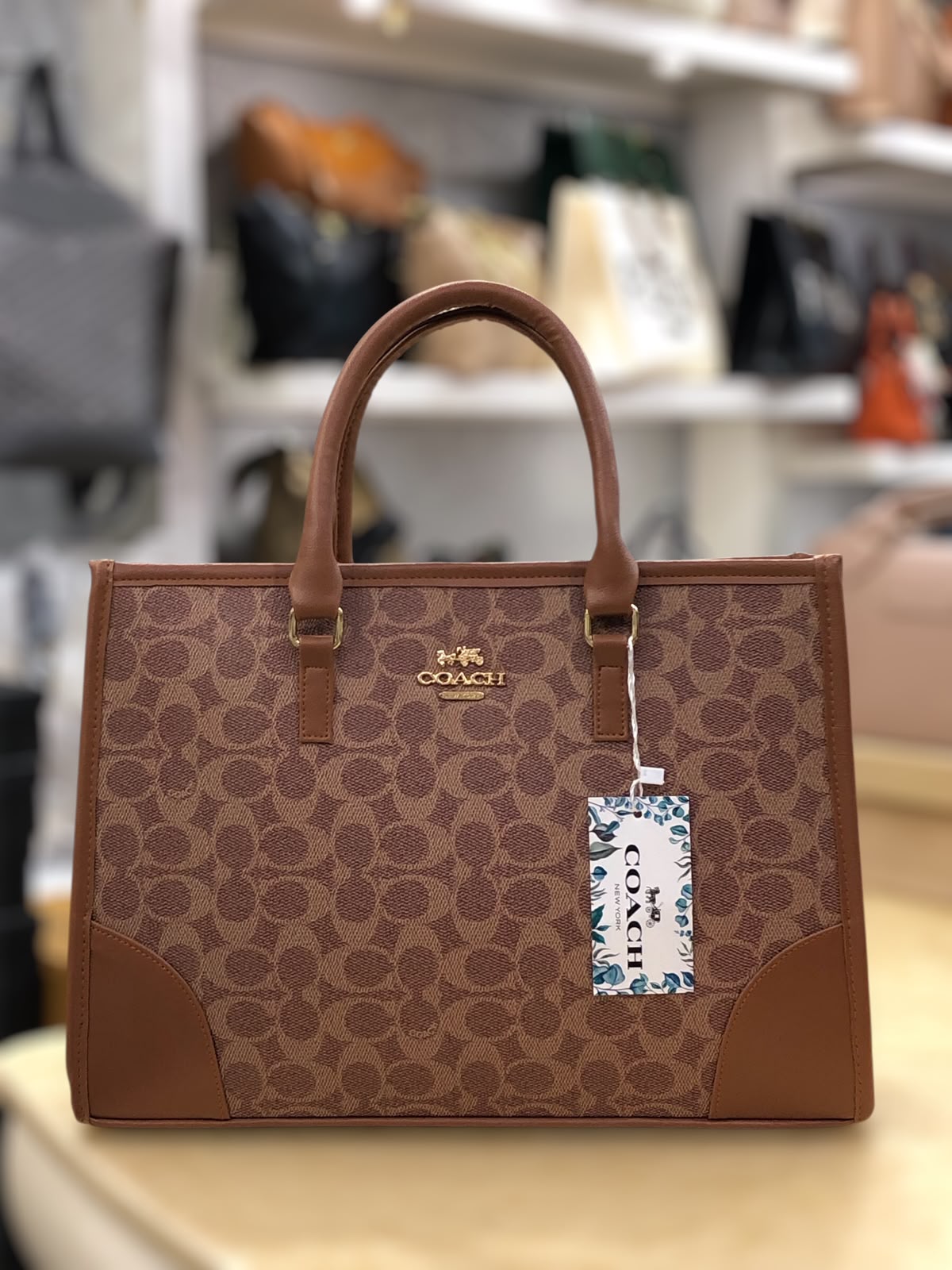 Luxury Leather Tote Bag