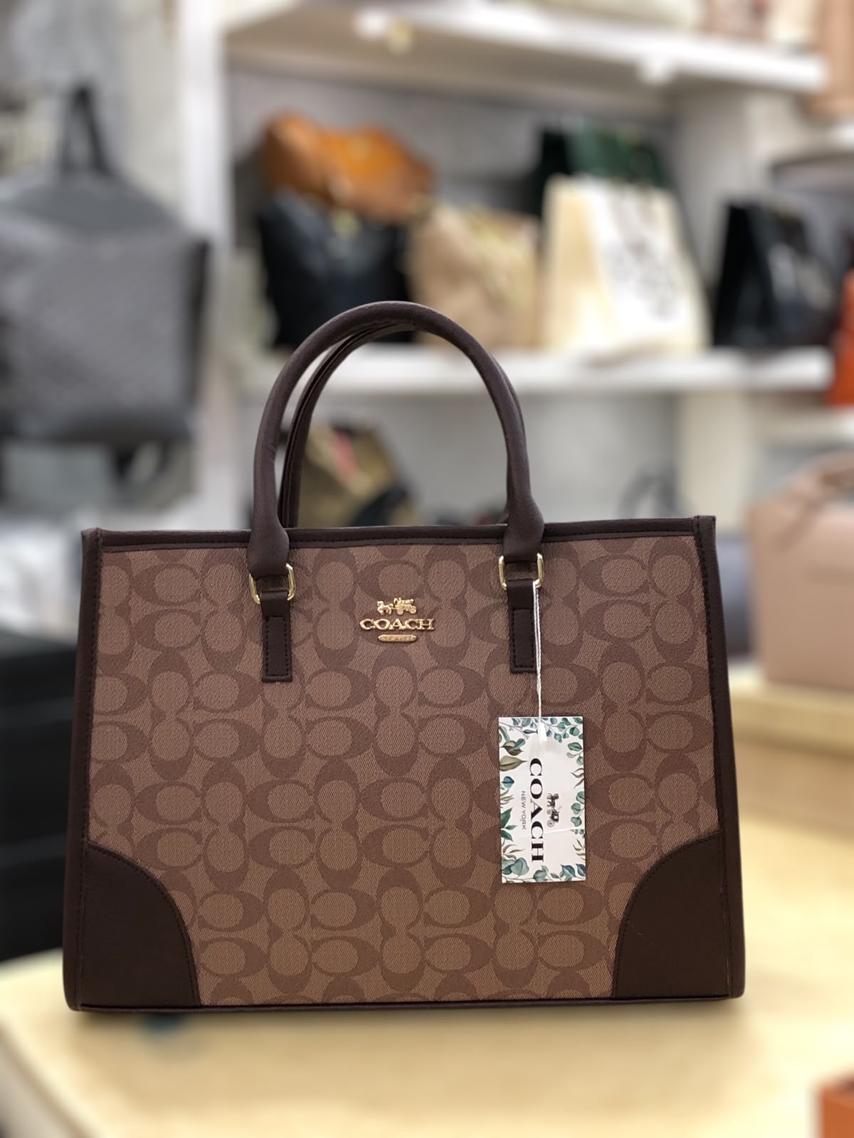 Luxury Leather Tote Bag