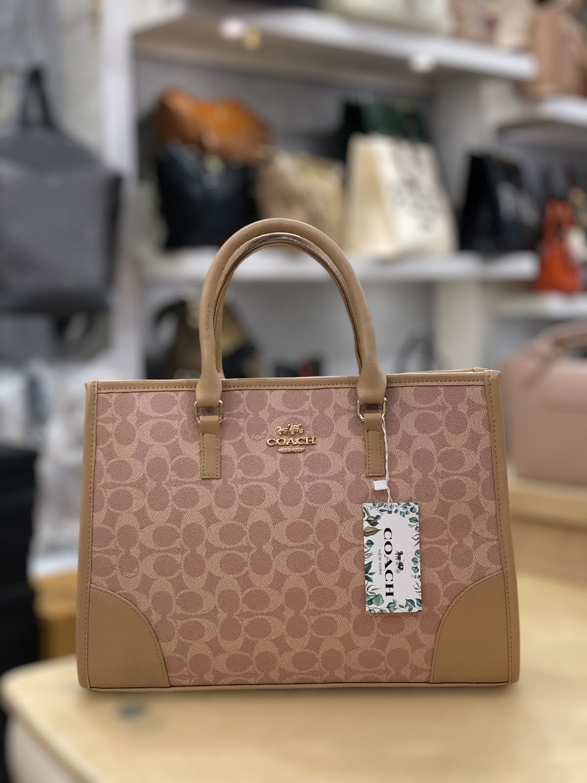 Luxury Leather Tote Bag