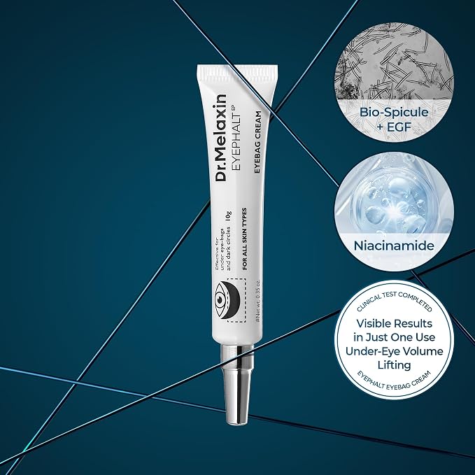 👁️✨ Dr Melaxin Eyephalt Eye Cream | Reduce Eye Bags, Dark Circles & Fine Lines 💙