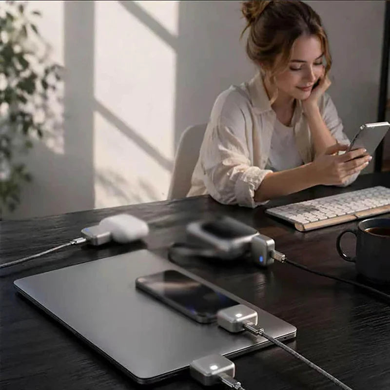 محول طاقة USB-C صغير