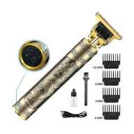 Vintage T9 Professional Trimmer – Close-Cutting T-Blade Hair Clipper For Men - Metal Body